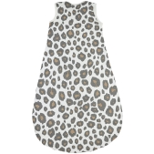 Meyco - Baby Slaapzak Gevoerd Panter - Neutral - 110cm