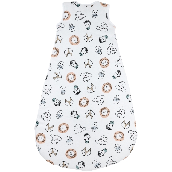 Rond Gevoerde Baby Slaapzak met Dieren - Multicolour - 8