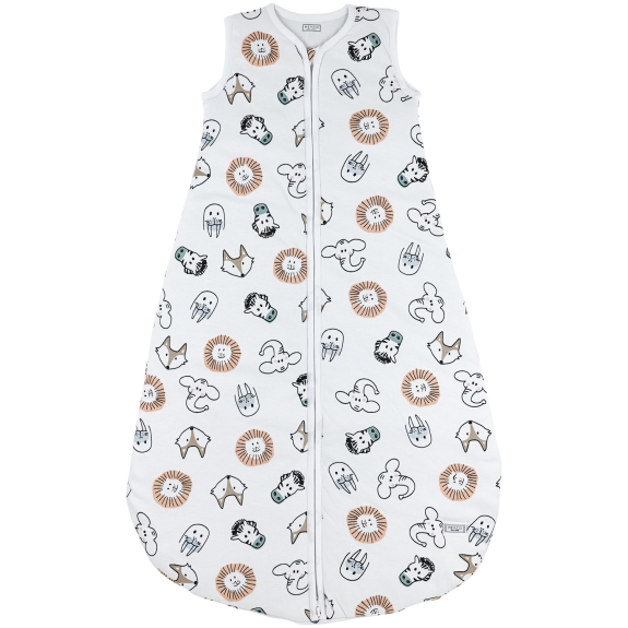 Rond Gevoerde Baby Slaapzak met Dieren - Multicolour - 8