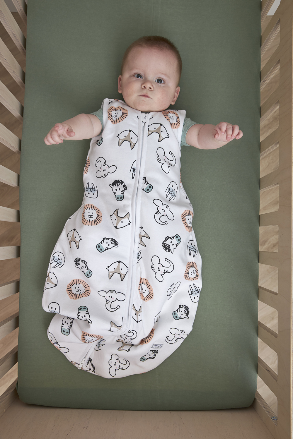 Baby Slaapzak Gevoerd Animal - Multicolour - 98cm - afbeelding 4