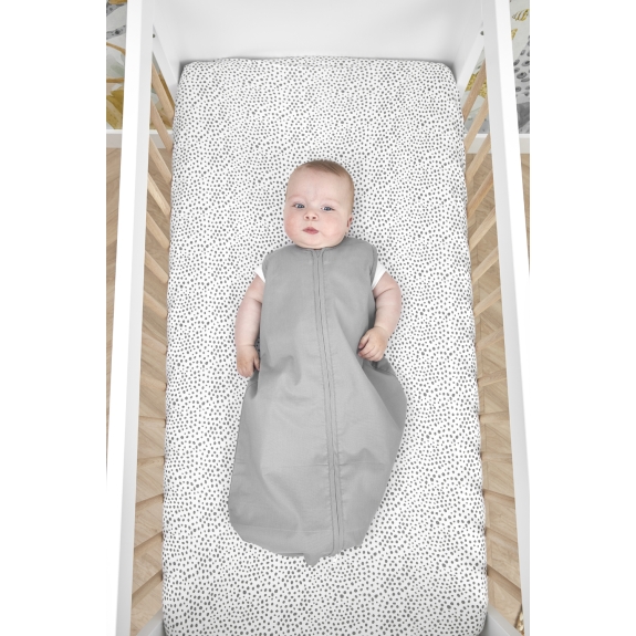 Meyco - Zomerslaapzak voor Baby - Grijs - 70cm - 0.3 TOG