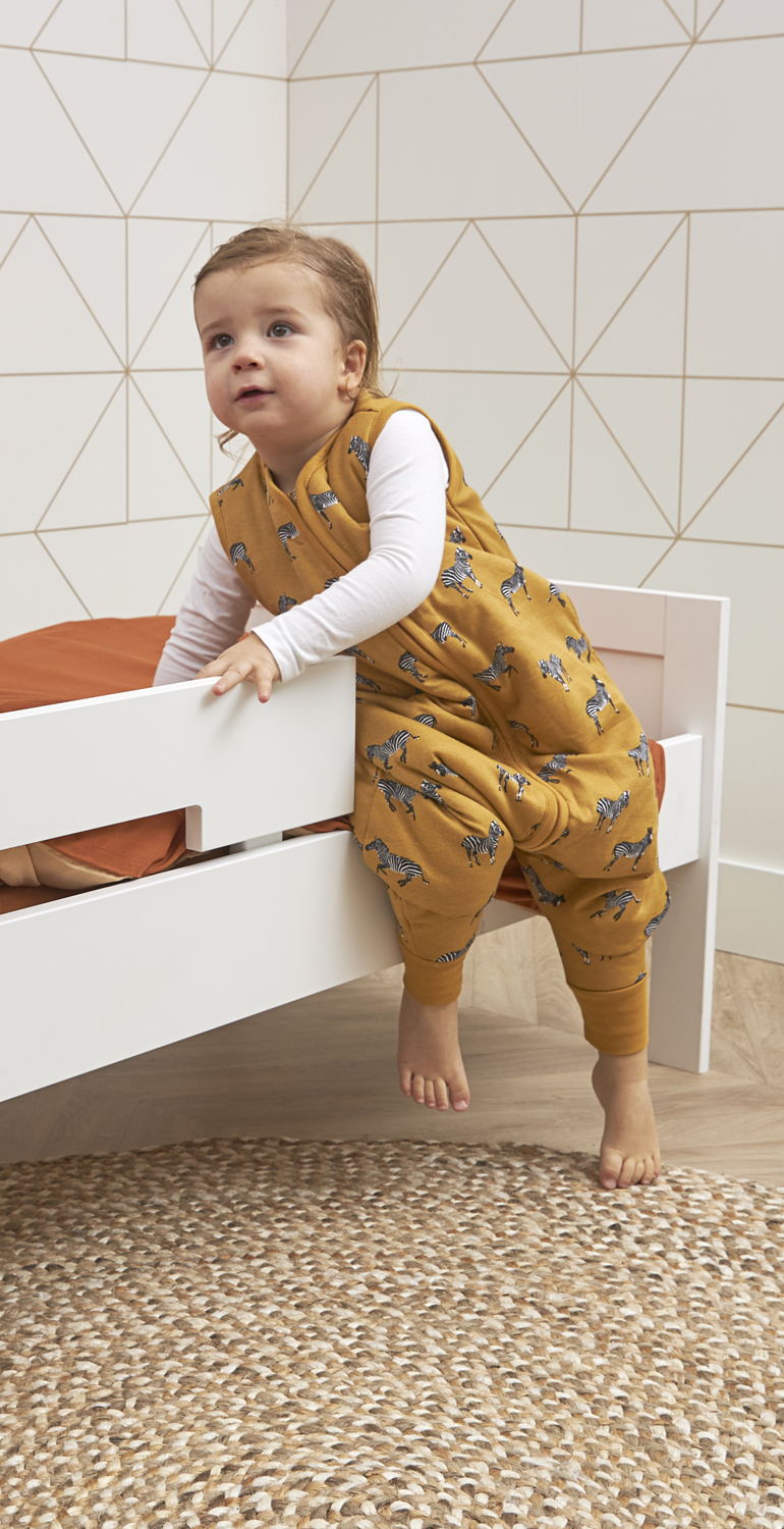 Baby Winter Slaapoverall Jumper Zebra Animal - Honey Gol
