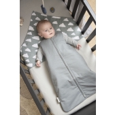 Meyco - Baby Slaapzak Gevoerd - Grijs - 90cm