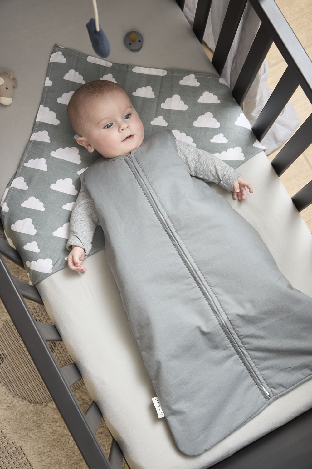 Baby Slaapzak Gevoerd - Grijs - 90cm - afbeelding 7