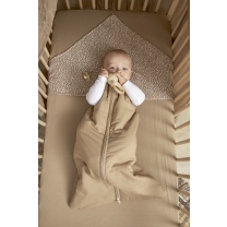 Meyco - Baby Slaapzak Gevoerd Taupe 70cm