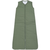 Meyco - Baby Slaapzak Gevoerd Forest Green 70cm