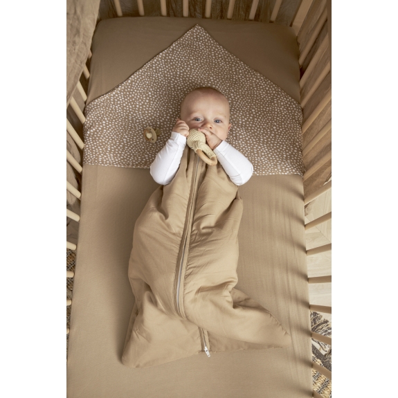 Meyco - Baby Slaapzak Gevoerd Taupe 110cm