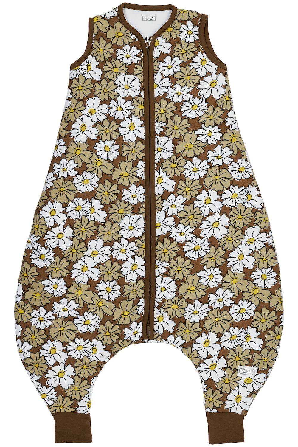 Winter Slaapoverall Vintage Flower - 104cm - 2.0 TOG - afbeelding 2