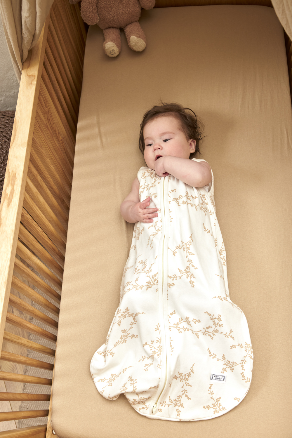 Zomerslaapzak voor Baby met Branches - Sand - 86cm - afbeelding 5