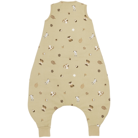 Baby Winter Slaapoverall Forest Animals - Sand - 80cm