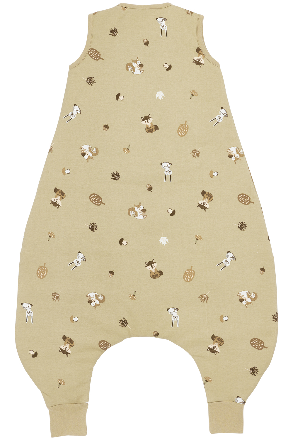 Baby Winter Slaapoverall Forest Animals - Sand - 104cm - afbeelding 3