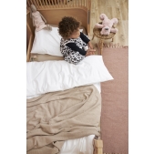 Baby Winter Slaapoverall Leopard Sand Melange 80cm