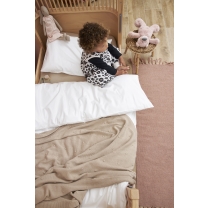 Baby Winter Slaapoverall Leopard Sand Melange 80cm