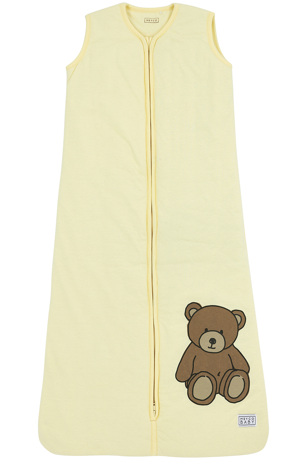 Baby Slaapzak Gevoerd Teddy Bear - Geel - 90cm - afbeelding 5