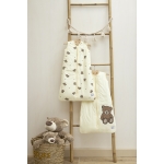 Baby Slaapzak Gevoerd Teddy Bear - Geel - 90cm