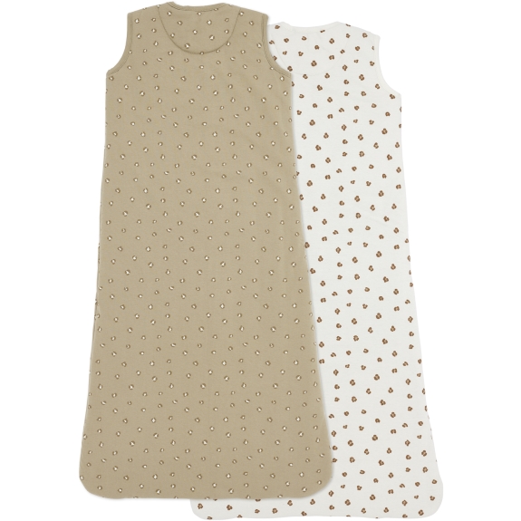 Baby Slaapzak Gevoerd Mini Panther - Offwhite/Sand - 90c