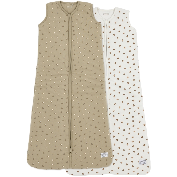 Baby Slaapzak Gevoerd Mini Panther - Offwhite/Sand - 90c