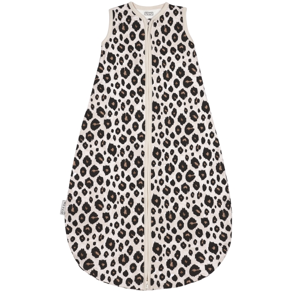 Meyco - Zomerslaapzak Baby Leopard Sand Melange 98cm