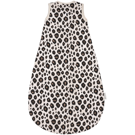 Meyco - Baby Zomerslaapzak Leopard Sand Melange - 74cm