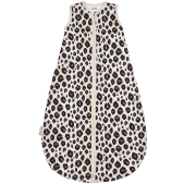 Meyco - Baby Zomerslaapzak Leopard Sand Melange - 74cm