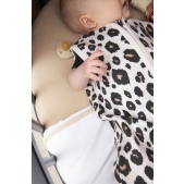 Meyco - Baby Zomerslaapzak Leopard Sand Melange - 74cm