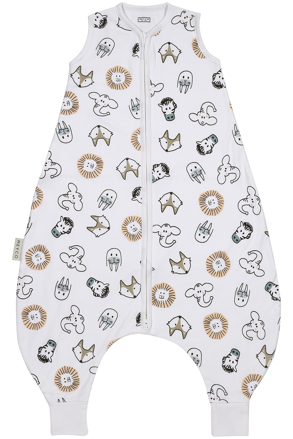 Baby Zomer Slaapoverall Animal - Multicolour - 92cm - afbeelding 2
