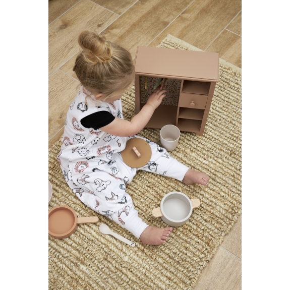 Baby Zomer Slaapoverall Animal - Multicolour - 92cm