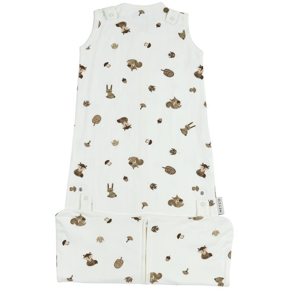 Baby Slaapzak 4 Seizoenen met Forest Animals - Sand Prin