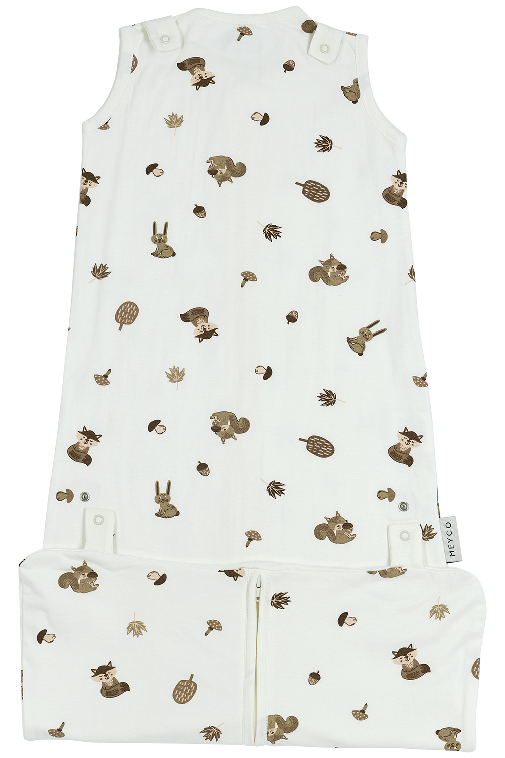 Baby Slaapzak 4 Seizoenen met Forest Animals - Sand Prin - afbeelding 7