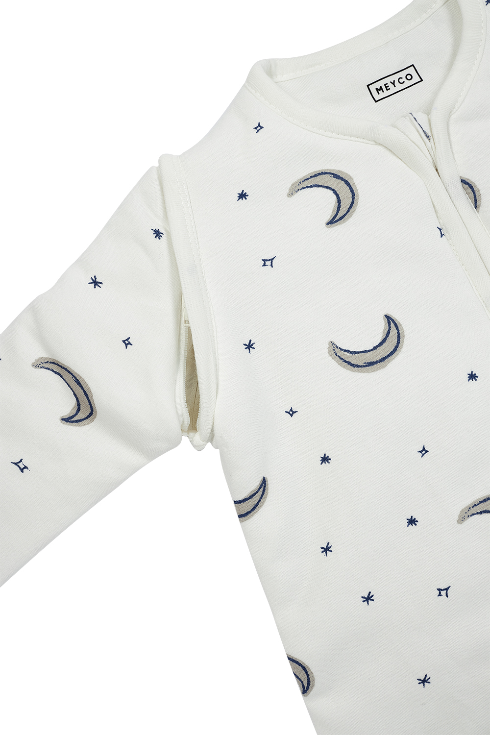 Baby Slaapzak Afritsbare Mouwen Moon Indigo 110cm - afbeelding 4