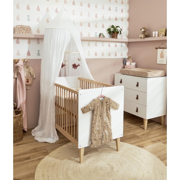 Meyco - Baby Slaapzak Forest Animals - Sand - 110cm