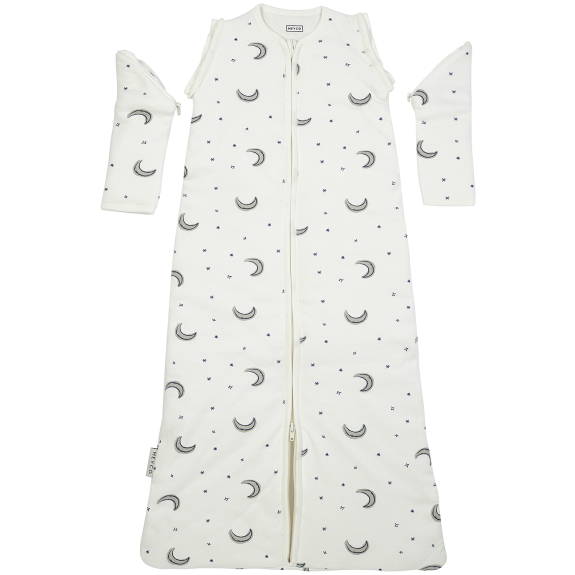 Baby Slaapzak Afritsbare Mouwen Indigo 90cm 2.5 TOG