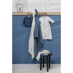 Baby Slaapzak Afritsbare Mouwen Indigo 90cm 2.5 TOG