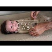 Meyco - Baby Slaapzak Forest Animals - Sand - 70cm