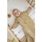 Baby Slaapzak Afritsbare Mouwen Forest Animals - Sand