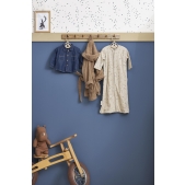 Baby Slaapzak Mouwen Rib Mini Spot - Sand Melange - 70cm