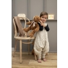 Baby Winter Slaapoverall Jumper Mini Spot - Sand Melange
