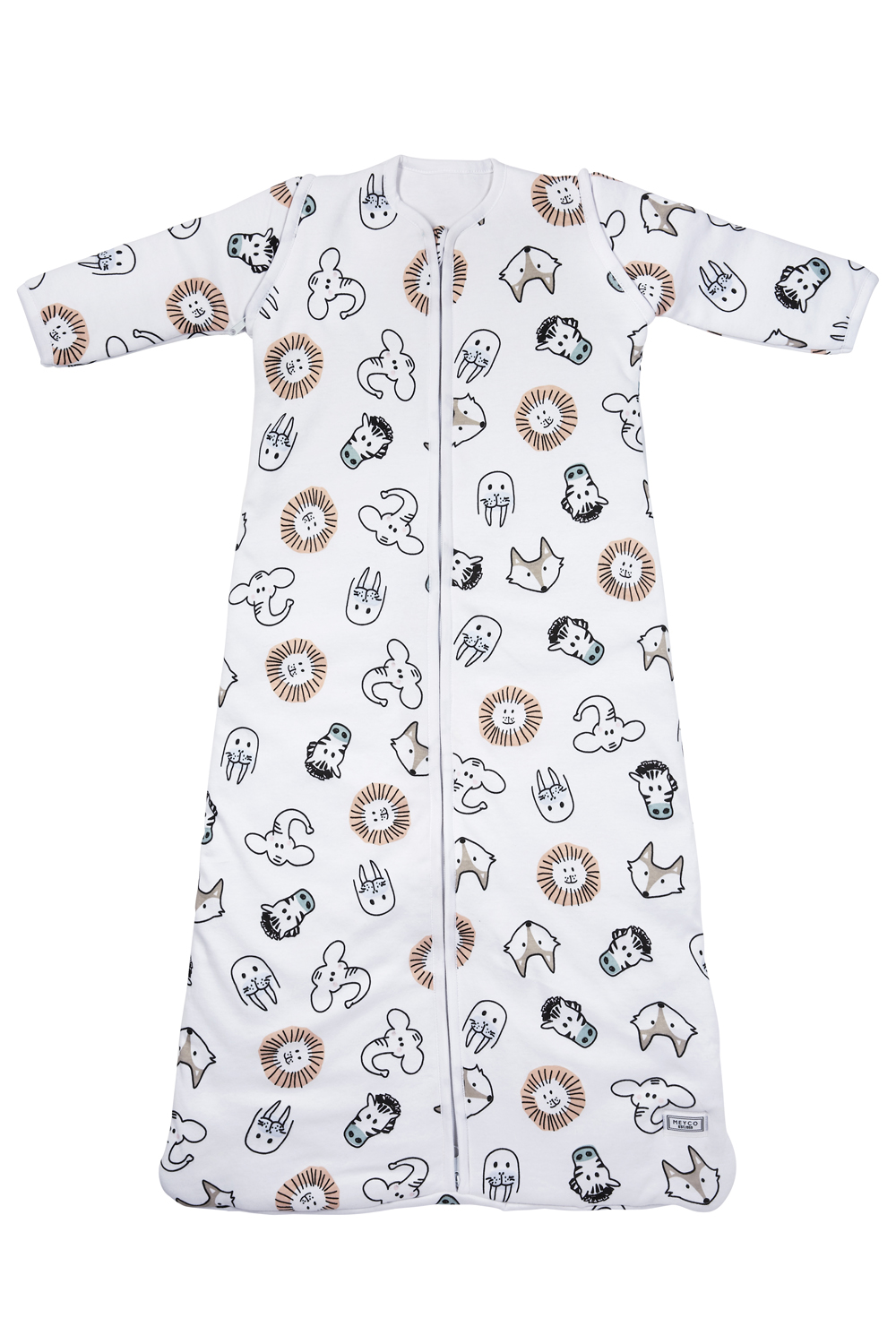Baby Slaapzak Afritsbare Mouwen Animal - Multicolour - 6 - afbeelding 2