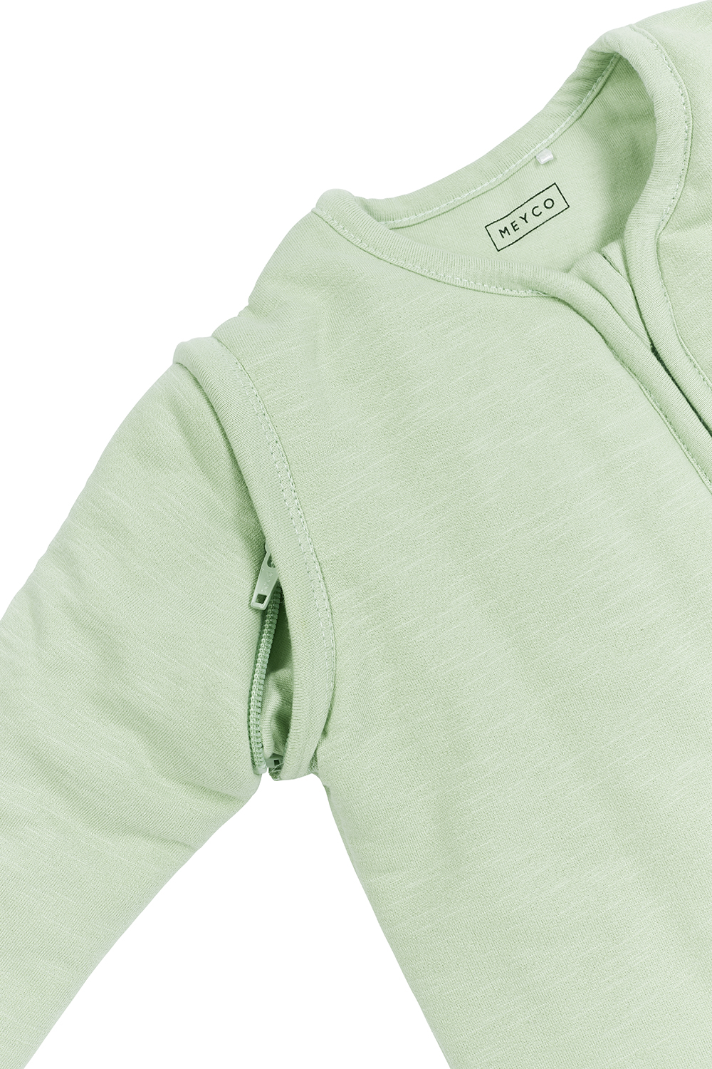 Baby Slaapzak Afritsbare Mouwen Soft Green 110cm - afbeelding 4