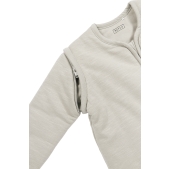 Meyco - Baby Slaapzak Afritsbare Mouwen Greige 90cm