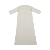 Meyco - Baby Slaapzak Afritsbare Mouwen Greige 90cm