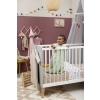 Baby Slaapzak Afritsbare Mouwen Slub - Greige - 110cm