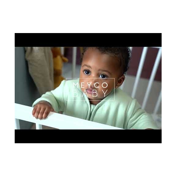 Baby Slaapzak Afritsbare Mouwen Slub - Greige - 110cm