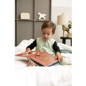 Baby Winter Slaapoverall Jumper Slub - Soft Green - 80cm