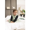 Baby Winter Slaapoverall Jumper Slub - Soft Green - 80cm