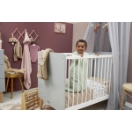 Baby Slaapzak Afritsbare Mouwen Soft Green 90cm