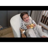 Baby Winter Slaapoverall Jumper Slub - Greige - 104cm