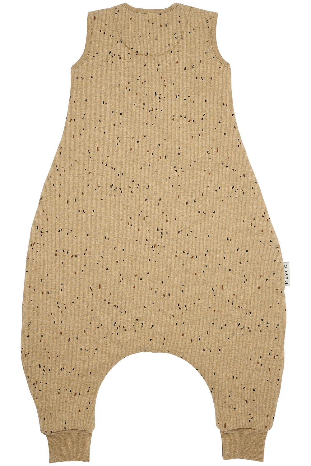 Baby Winter Slaapoverall Jumper Rib Mini Spot - Toffee M - afbeelding 4