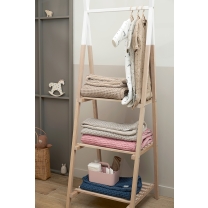 Baby Slaapzak Rib Mini Spot - Toffee Melange - 90cm