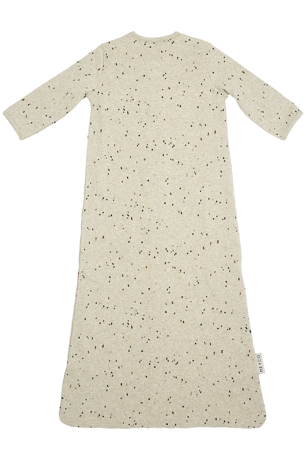 Baby Slaapzak Rib Mini Spot - Sand Melange - 90cm - afbeelding 5